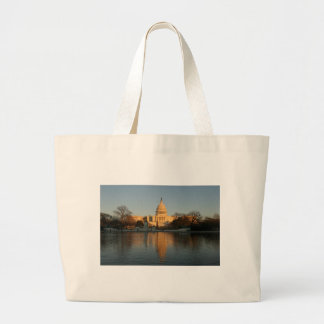 US Capitol Building Sunset Grote Tote Bag
