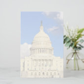 US Capitol Building, Washington DC, VS Briefpapier (Staand voorkant)