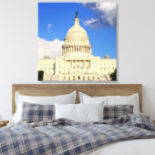 US Capitol Building, Washington DC, VS Canvas Afdruk (Insitu (Slaapkamer))