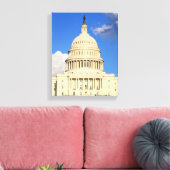 US Capitol Building, Washington DC, VS Canvas Afdruk (Insitu (Woonkamer))