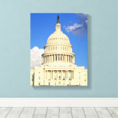 US Capitol Building, Washington DC, VS Canvas Afdruk (Insitu (Houten vloer))