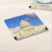 US Capitol Building, Washington DC, VS Kartonnen Onderzetters (Schuin)
