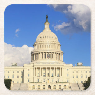 US Capitol Building, Washington DC, VS Kartonnen Onderzetters