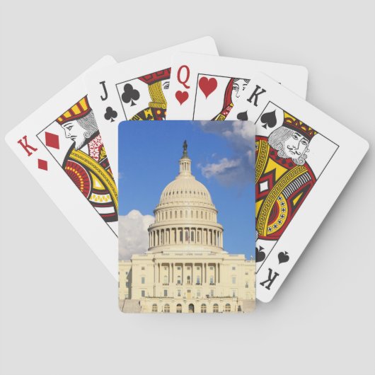 US Capitol Building, Washington DC, VS Pokerkaarten (Achterkant)