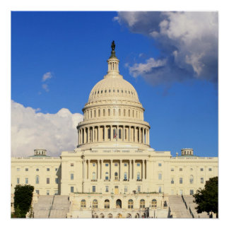 US Capitol Building, Washington DC, VS Poster