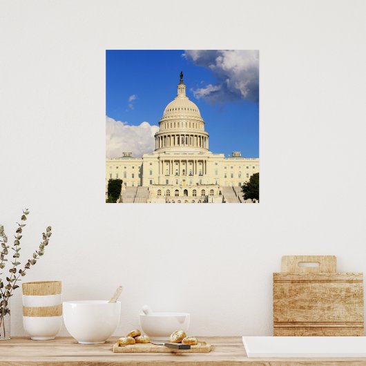 US Capitol Building, Washington DC, VS Poster (Keuken)