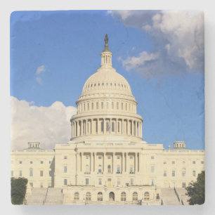 US Capitol Building, Washington DC, VS Stenen Onderzetter