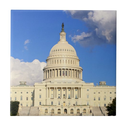 US Capitol Building, Washington DC, VS Tegeltje (Voorkant)