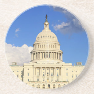 US Capitol Building, Washington DC, VS Zandsteen Onderzetter