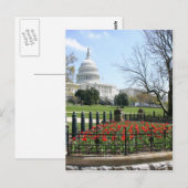 US Capitol-gebouw Briefkaart (Voorkant / Achterkant)