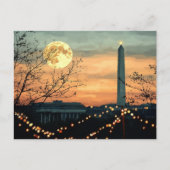 US Capitol Hill Christmas Briefkaart (Voorkant)
