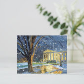 US Capitol Hill Christmas Briefkaart (Staand voorkant)