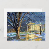 US Capitol Hill Christmas Briefkaart (Voorkant / Achterkant)
