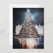 US Capitol Hill kerstboom vakantie Kaart (Voorkant / Achterkant)