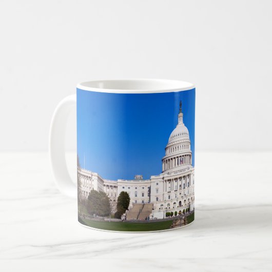 US Capitol - souvenir mok (Voorkant links)
