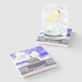 US Capitol Stone Onderzetter (Zijkant)