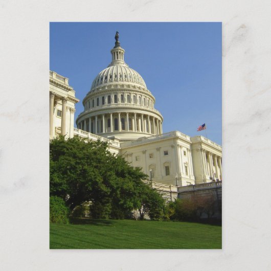 US Capitol Washington DC Briefkaart (Voorkant)