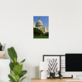 US Capitol Washington DC Poster (Thuiskantoor)