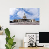 US Capitol - Washington, DC Poster (Thuiskantoor)