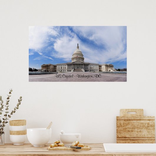 US Capitol - Washington, DC Poster (Keuken)