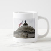 US Capitool met Amerikaanse vlag - Oost Grote Koffiekop (Rechts)