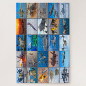 US CARRIER VLIEGTUIG "MONTAGE" LEGPUZZEL (Verticaal)