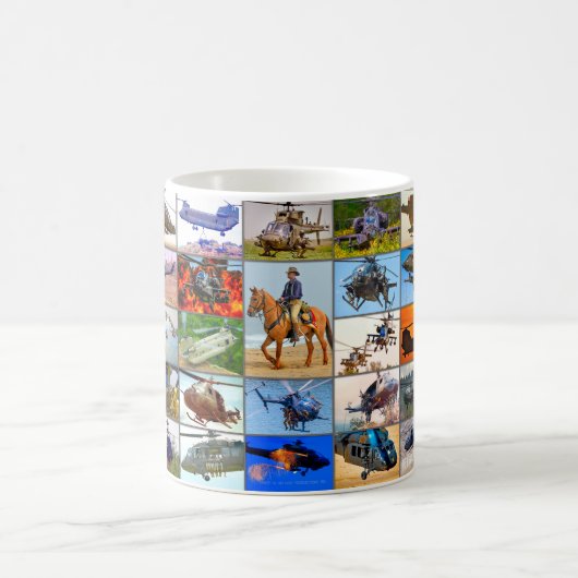 US CAVALRY AVIATION "MONTAGE" KOFFIEMOK (Center)