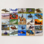 US CAVALRY AVIATION "MONTAGE" LEGPUZZEL (Horizontaal)