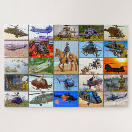 US CAVALRY AVIATION "MONTAGE" LEGPUZZEL
