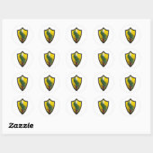 US Central Command Ronde Sticker (Vel)