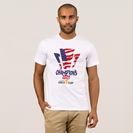 US Champions 2021 Gold Cup Concacaf Shirt (Voorkant volledig)