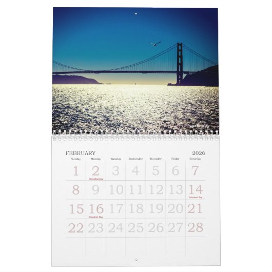 US City Kalender (Feb 2026)