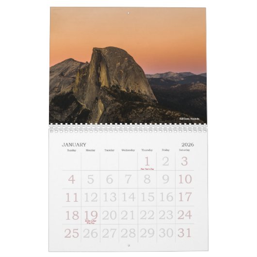 US City Kalender (Jan 2026)