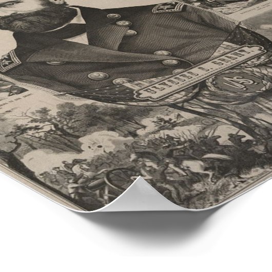 US Civil War: Ulysses S. Grant Poster (Hoek)