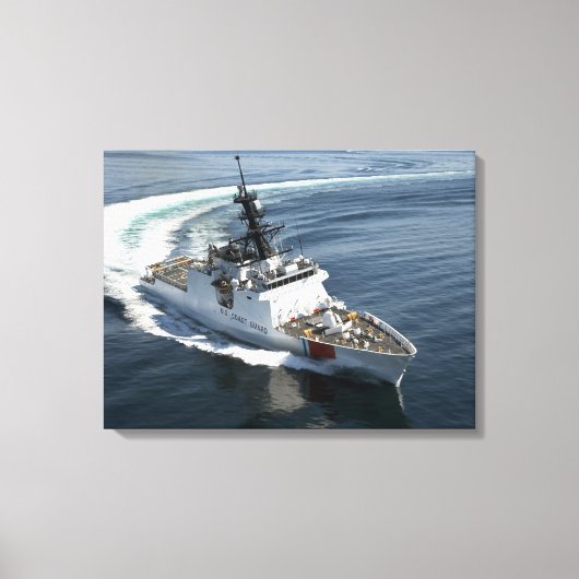 US Coast Guard Cutter Waesche 2 Canvas Afdruk (Voorkant)