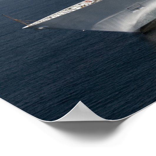 US Coast Guard Cutter Waesche 2 Poster (Hoek)