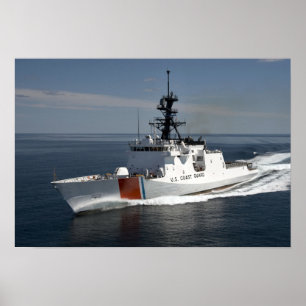 US Coast Guard Cutter Waesche 2 Poster