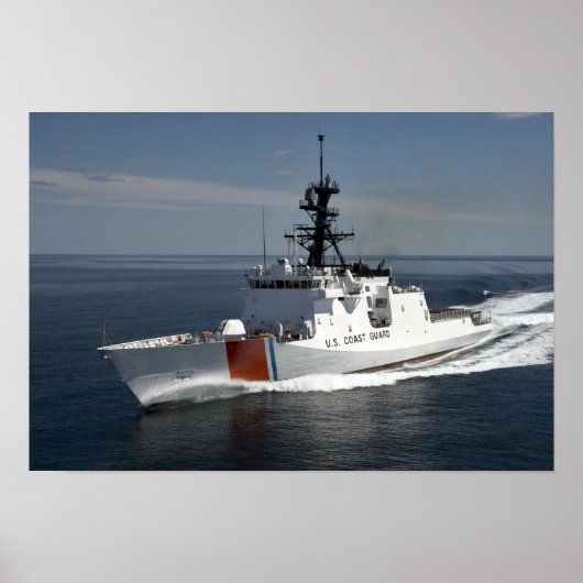 US Coast Guard Cutter Waesche 2 Poster (Voorkant)
