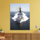 US Coast Guard Cutter Waesche Canvas Afdruk (Insitu (Woonkamer))