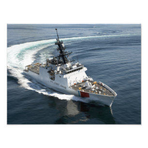 US Coast Guard Cutter Waesche Foto Afdruk