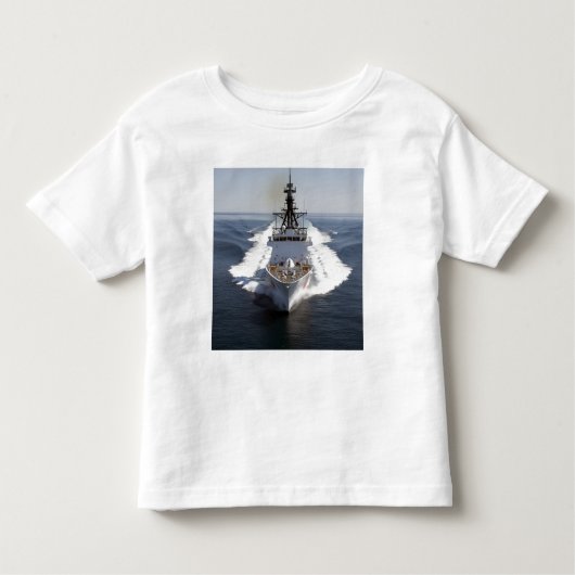US Coast Guard Cutter Waesche Kinder Shirts (Voorkant)