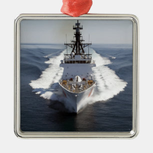 US Coast Guard Cutter Waesche Metalen Ornament