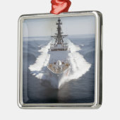 US Coast Guard Cutter Waesche Metalen Ornament (Links)