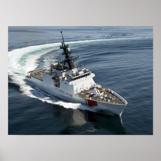 US Coast Guard Cutter Waesche Poster (Voorkant)