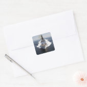 US Coast Guard Cutter Waesche Vierkante Sticker (Envelop)