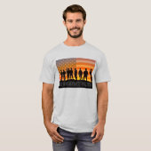 US COMBAT SQUAD COURAGE - Slag om Iwo Jima T-shirt (Voorkant volledig)