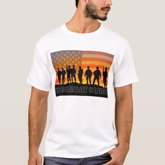 US COMBAT SQUAD T-SHIRT (Voorkant)