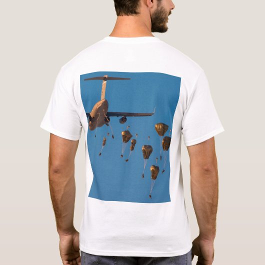 US COMBAT SQUAD - US Airborne T-shirt (Achterkant)