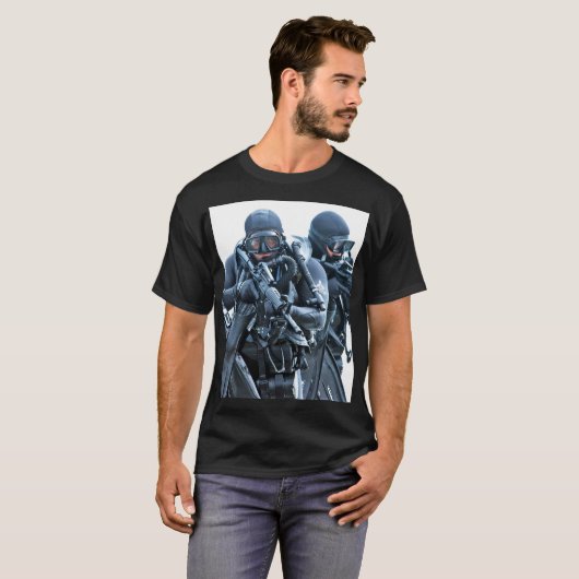 US COMBAT SQUAD - US Special Ops T-shirt (Voorkant volledig)