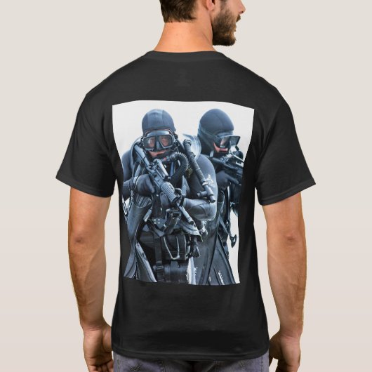 US COMBAT SQUAD - US Special Ops T-shirt (Achterkant)